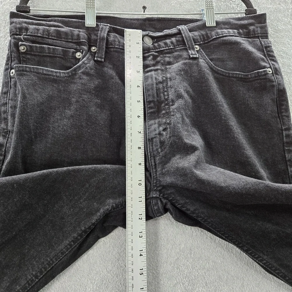 Levi's 541 Men Jeans 36X30 Black Denim Athletic Tapered Fit 28